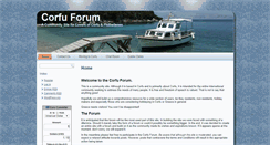 Desktop Screenshot of corfu-forum.com