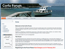 Tablet Screenshot of corfu-forum.com
